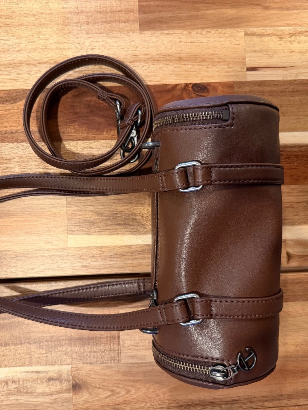 Small Telfar Duffle - Chocolate